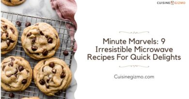 Minute Marvels: 9 Irresistible Microwave Recipes for Quick Delights