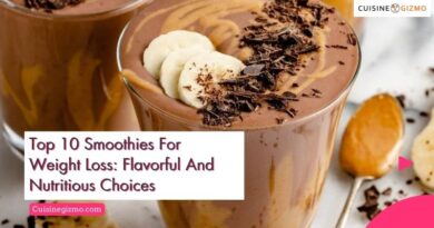 Top 10 Smoothies for Weight Loss: Flavorful and Nutritious Choices